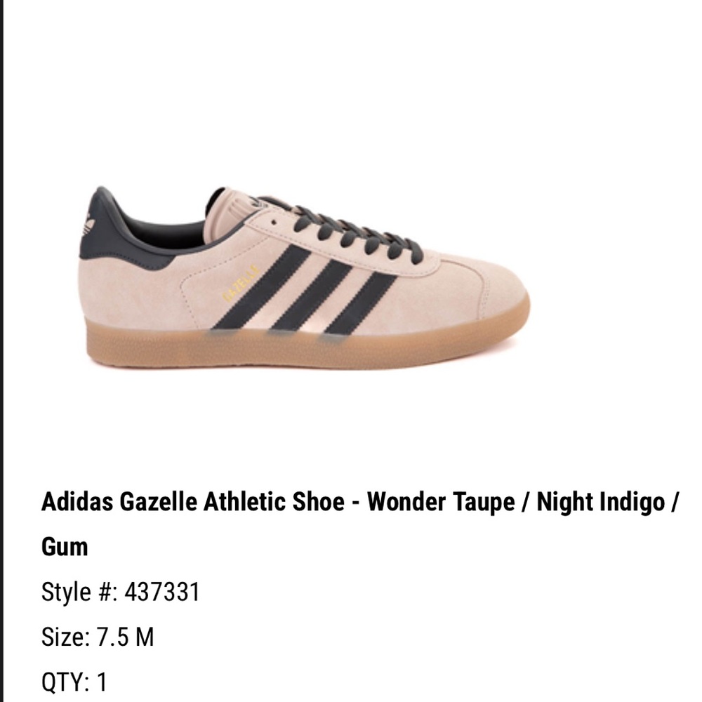 Adidas: Never Worn Gazelles